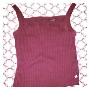 Purple Crop Top Tank